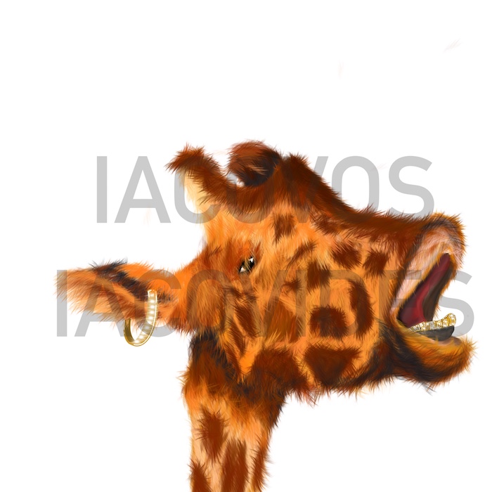 Giraffe drawing